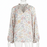 Floral Print Blouse - Emli