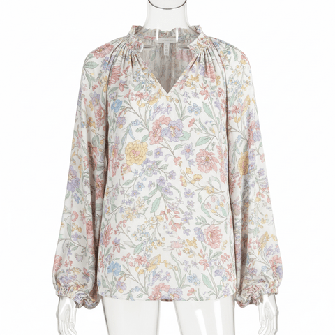 Floral Print Blouse - Emli